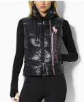 new style polo ralph lauren veste sans manches 2013 femmes big polo impression noir